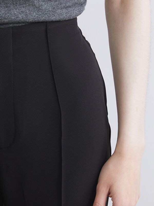 Moudda LC Waikiki - Pantalon tissé moyen Femme Noir - Tunisie 3