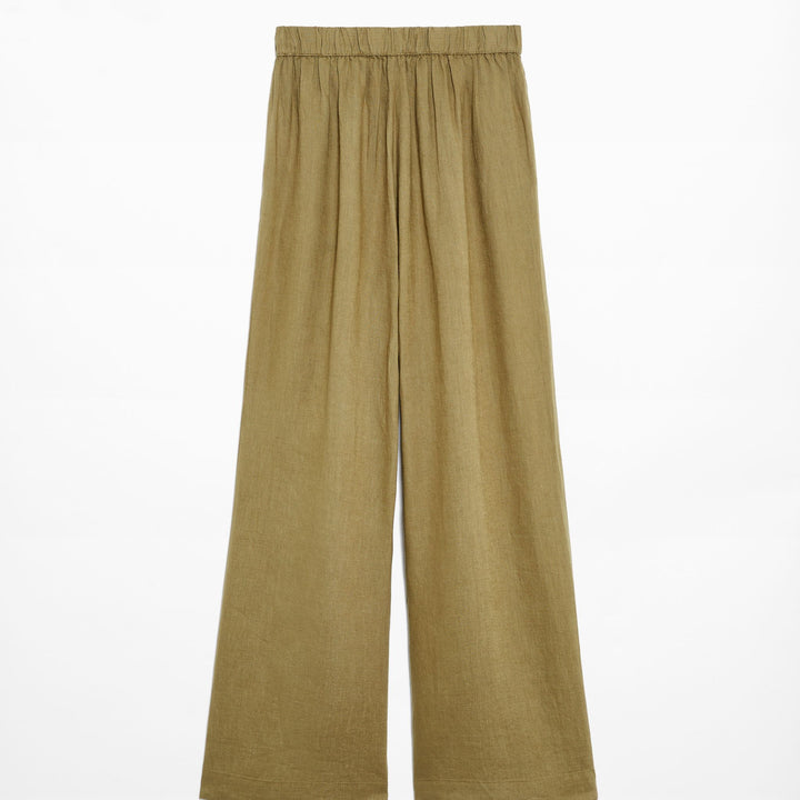 Moudda Oysho - Pantalon 100% Lin Coupe Tailleur Taille Haute - Tunisie 4
