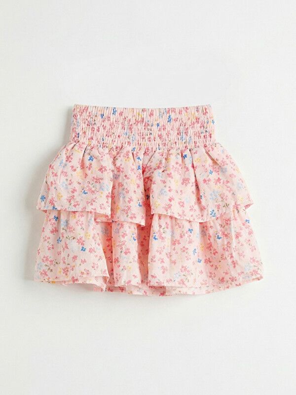 Moudda LC Waikiki - Jupe en tissu pour Fille couleur Rose imprimé - Tunisie 1