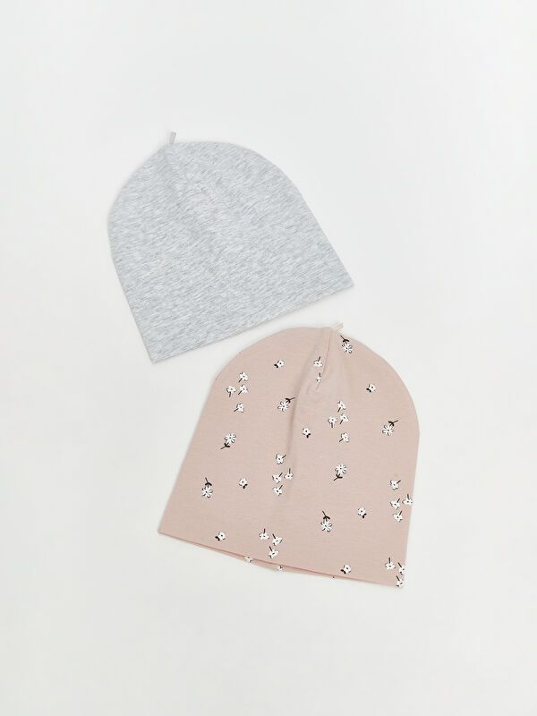 Moudda LC Waikiki - Bonnet en jersey Fille Impression rose terne - Tunisie 1