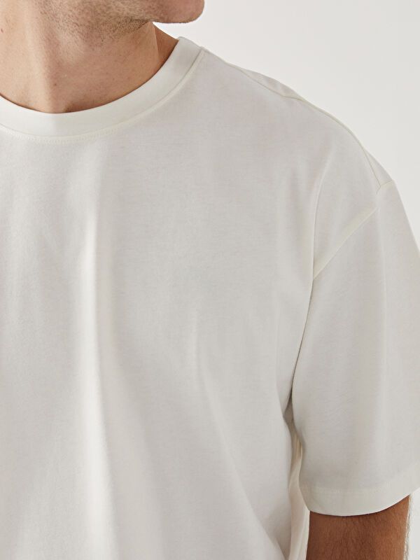 Moudda LC Waikiki - T-shirt basique manches courtes en jersey pour Homme - Tunisie 3