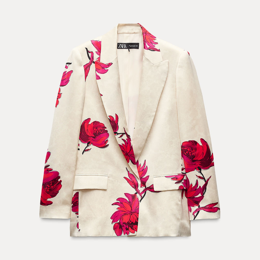 Moudda ZARA - Set veste imprimée florale - Tunisie 2
