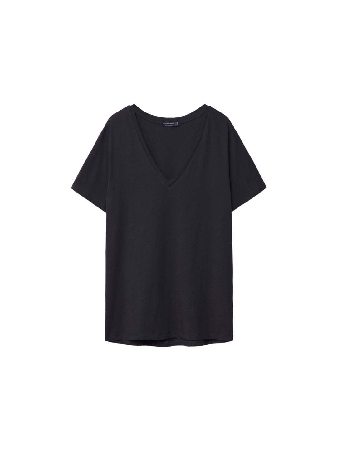 Moudda STRADIVARIUS - T-Shirt Basique Manche Courte Col V - Tunisie 1