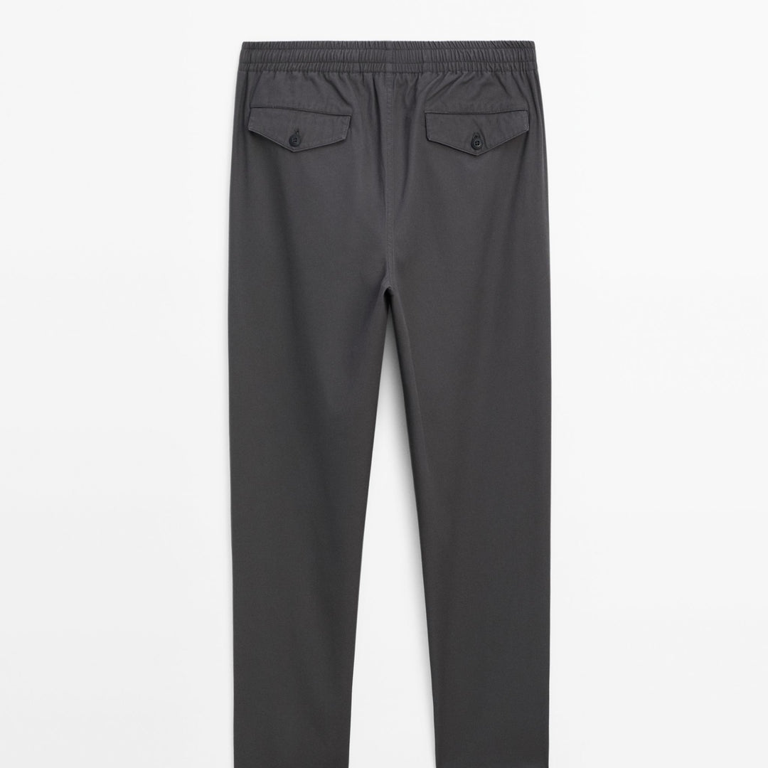 Moudda Massimo Dutti - Pantalon crêpe coupe jogging - Tunisie 5