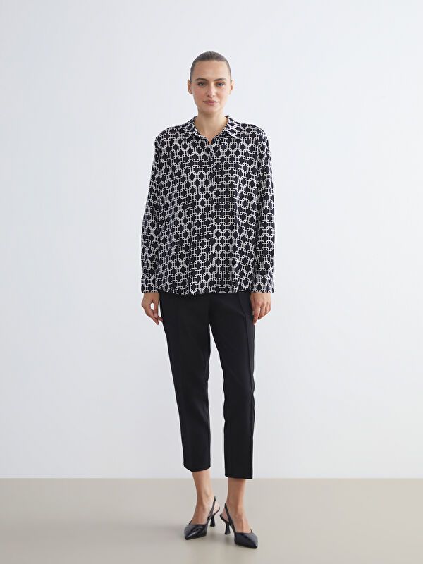 Moudda LC Waikiki - Chemise imprimée tissée cv à manches longues pour Femmes - Tunisie 2