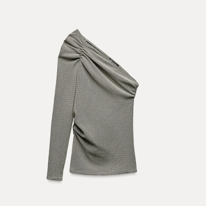 Moudda ZARA - Top Asymétrique Texturé - Tunisie 1