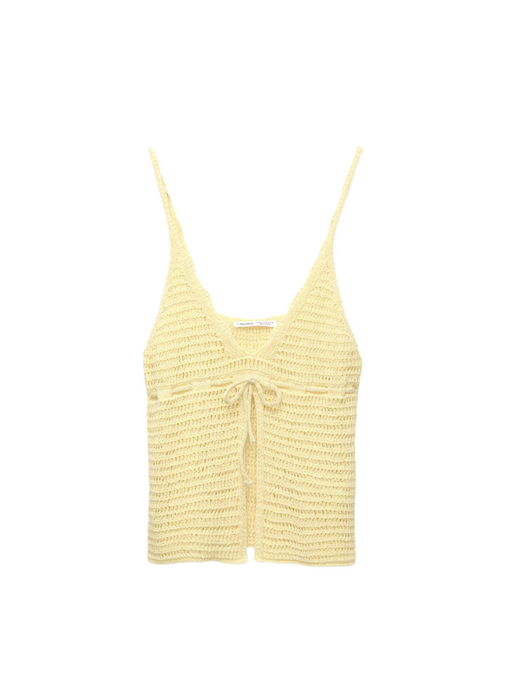 Moudda PULL & BEAR - Top Ouvert - Nœud & Lurex - Tunisie 1