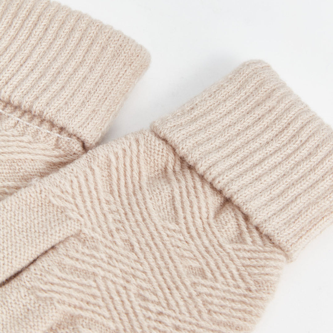 Moudda LC Waikiki - Gants tricot Femme Mélange écru - Tunisie 3