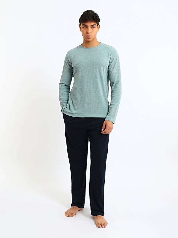 Moudda LC Waikiki - Ensemble pyjama jersey manches longues-pantalon - Tunisie 2