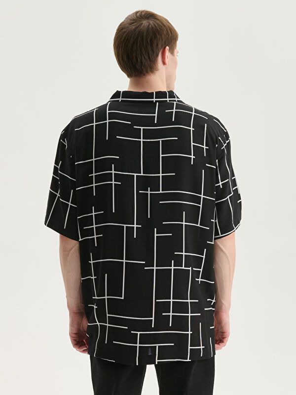 Moudda LC Waikiki - Chemise imprimée manches courtes en tissu tissé pour Homme - Tunisie 4