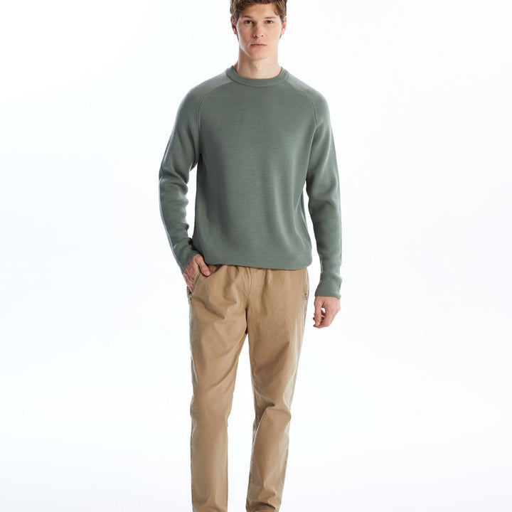 Moudda LC Waikiki - Pull en tricot Homme Vert terne - Tunisie 2