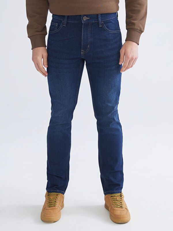 Moudda LC Waikiki - Pantalon jean tissé basique Homme Rodéo noir - Tunisie 2