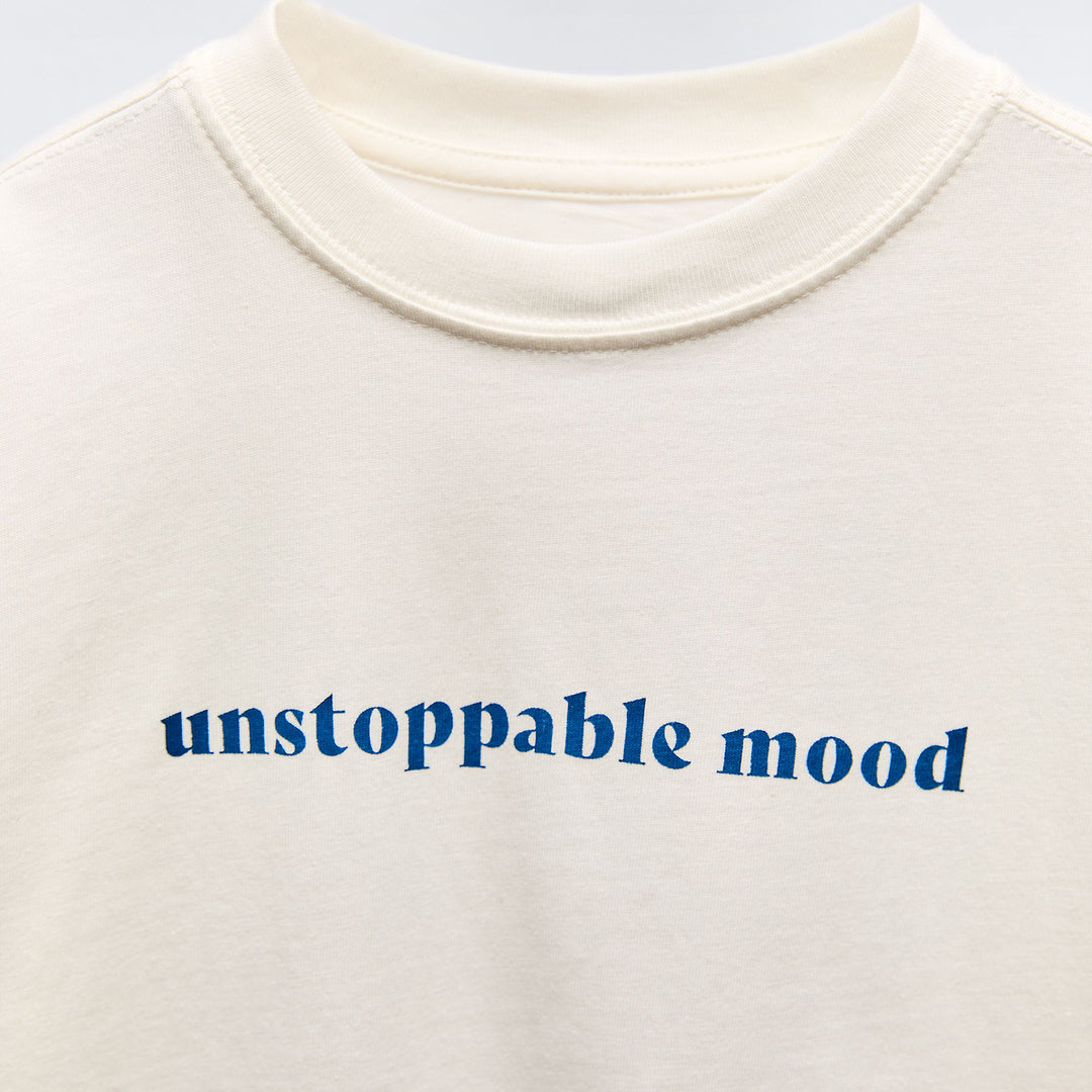 Moudda ZARA - T-shirt manches courtes texte édition été - Tunisie 3