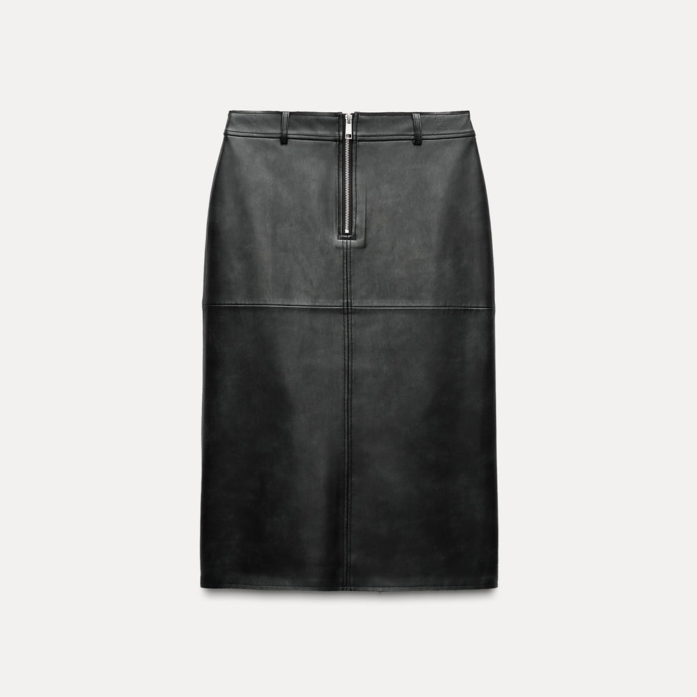 Moudda ZARA - Jupe tubulaire similicuir fantaisie - Tunisie 2