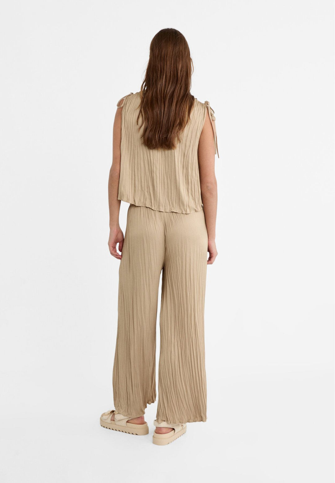 Moudda STRADIVARIUS - Pantalon Culotte en Satin - Tunisie 5