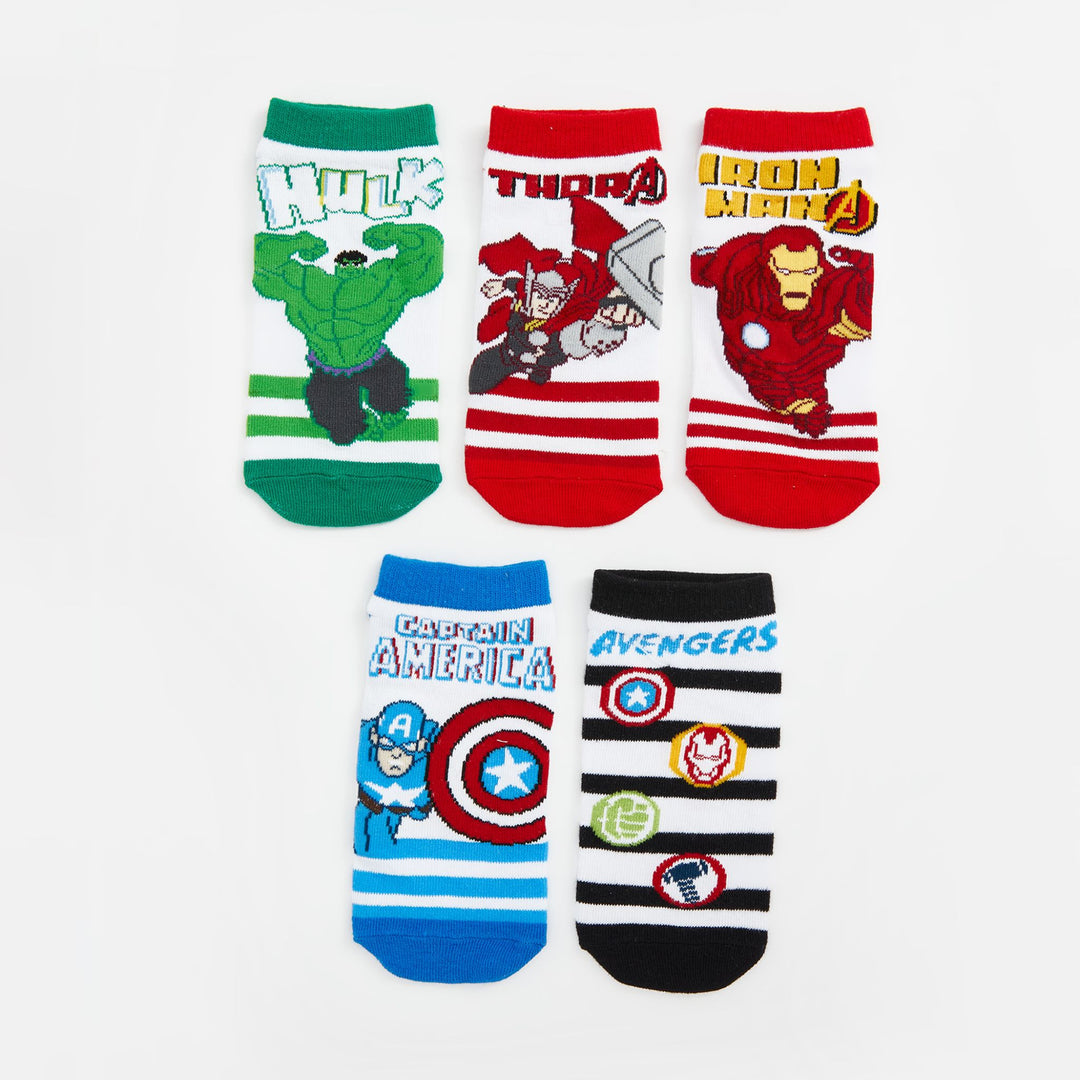 Moudda LC Waikiki - Chaussettes pour sneakers Garçon Fil mélangé teint - Tunisie 1