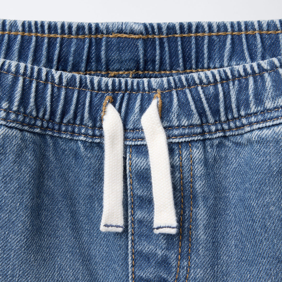 Moudda ZARA - Bermuda Denim Enfant - Élastiques & Cordon - Tunisie 3