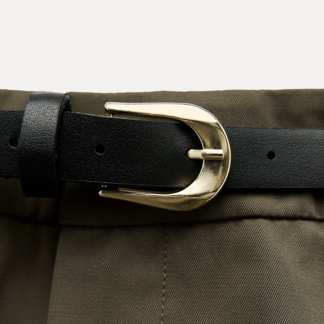 Moudda ZARA - Ceinture similicuir boucle dorée - Tunisie 3