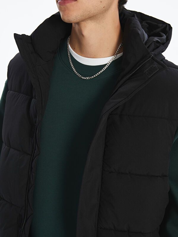 Moudda LC Waikiki - Gilet couleur Noir pour hommes - Tunisie 3