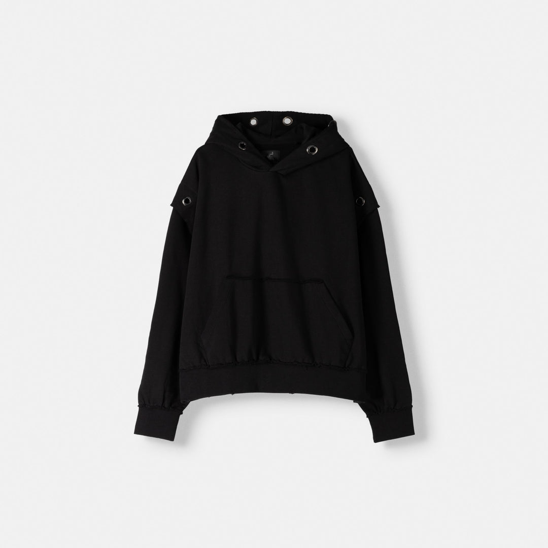 Moudda BERSHKA - Sweat boxy œillets et clous - Tunisie 1