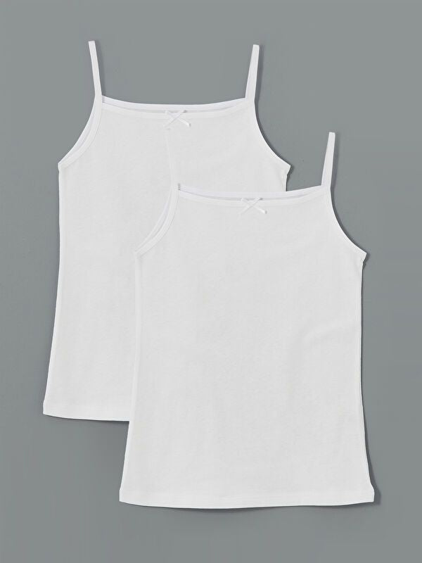 Moudda LC Waikiki - Débardeur en jersey Fille Buxe blanc - Tunisie 1