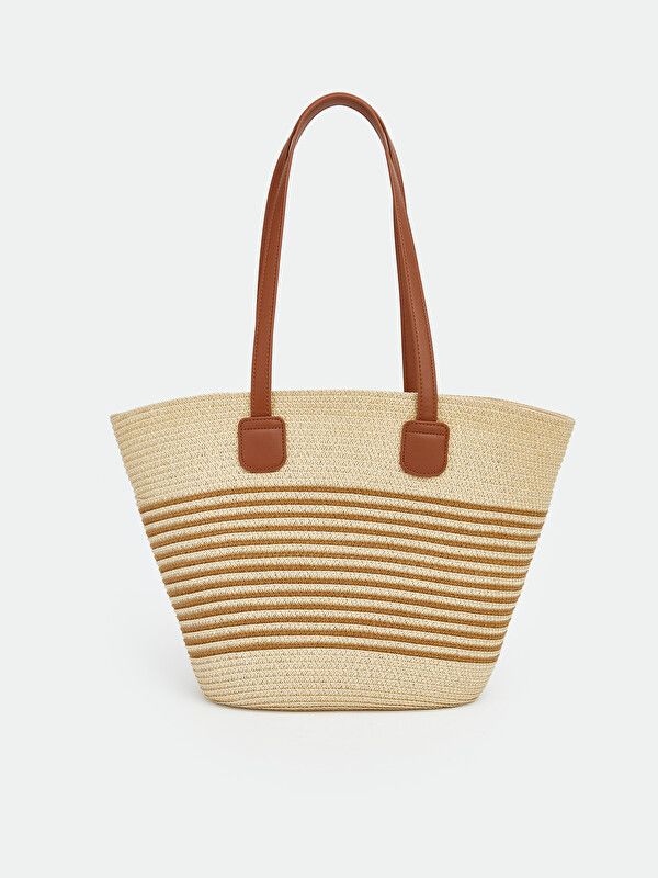 Moudda LC Waikiki - Sac en tissu pour Femme couleur Beige - Tunisie 1
