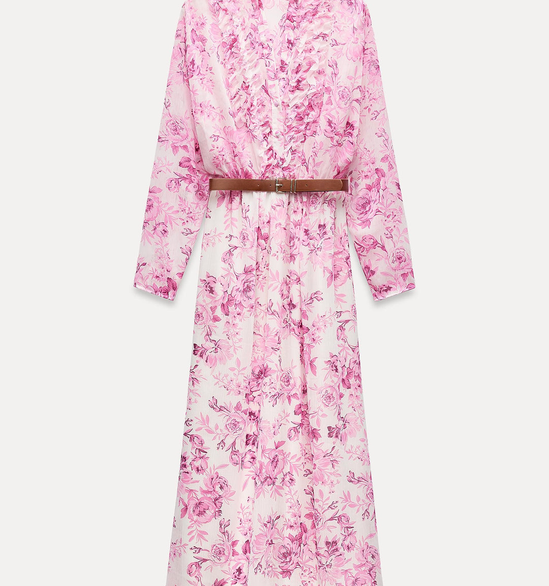 Moudda ZARA - Ceinture Marron à Surpiqûres - Tunisie 4