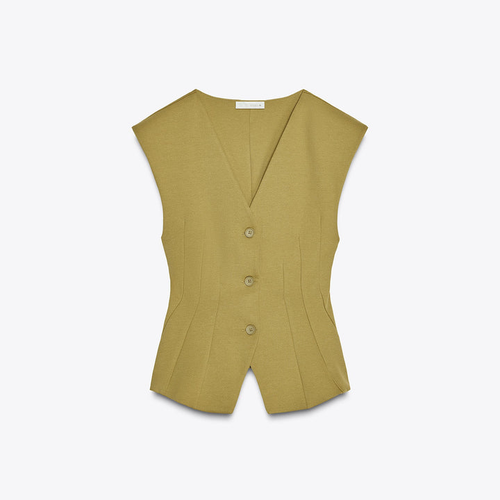 Moudda ZARA - Gilet - Col Piqué & Interlock - Tunisie 1