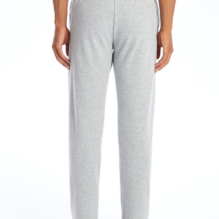 Moudda LC Waikiki - Bas pyjama jersey long Homme Jacquard gris - Tunisie 4