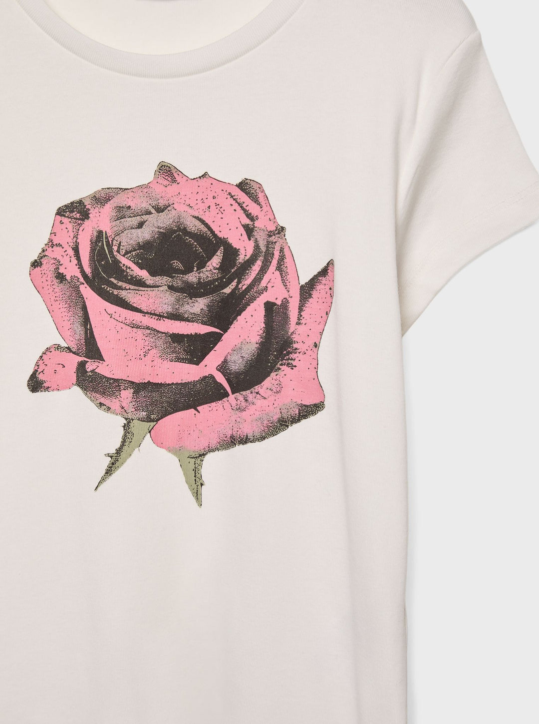 Moudda STRADIVARIUS - T-Shirt Manches courtes Imprimé Rose - Tunisie 2