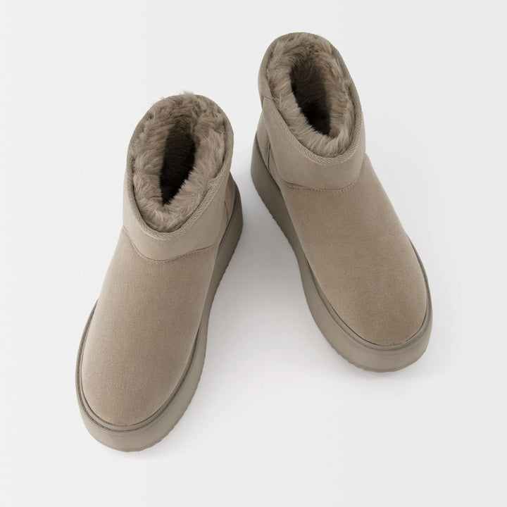 Moudda BERSHKA - Bottines en tissu à semelle plateforme - Tunisie 1