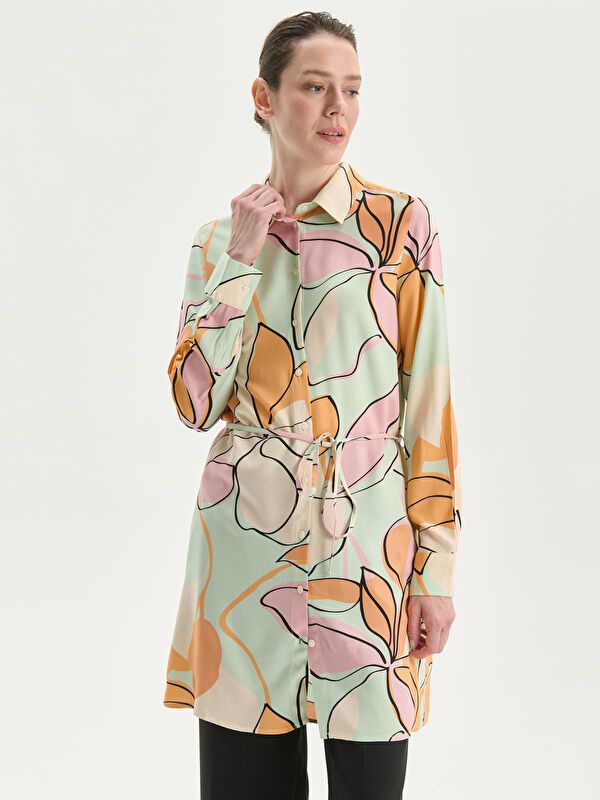 Moudda LC Waikiki - Tunique tissée cv à manches longues pour Femmes - Tunisie 1