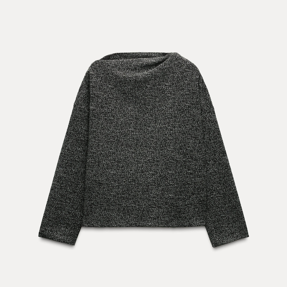 Moudda ZARA - Set chemise tissu col drapé manches longues - Tunisie 2