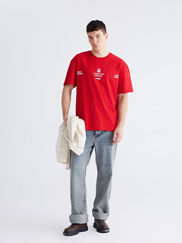 Moudda LC Waikiki - T-shirt imprimé manches courtes en jersey - Tunisie 2