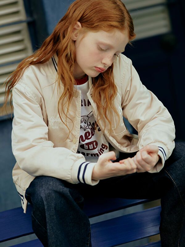 Moudda LC Waikiki - Manteau léger coton mélangé Fille Nu - Tunisie 1