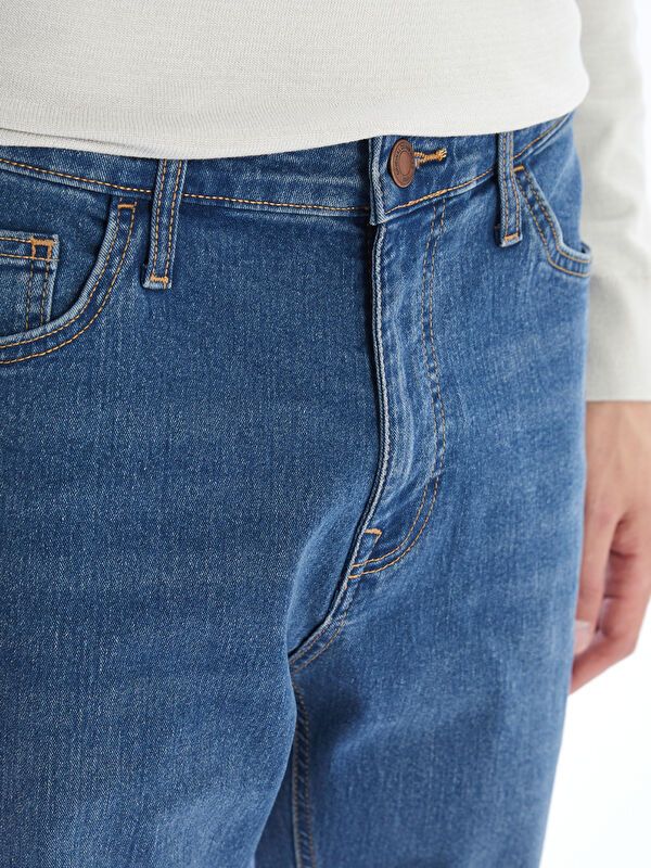 Moudda LC Waikiki - Pantalon jean tissé basique Homme Rodéo mid indigo - Tunisie 3