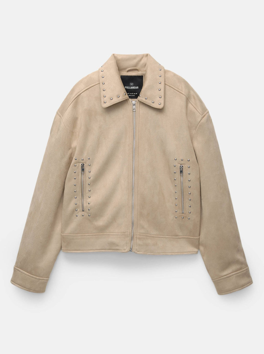 Moudda PULL & BEAR - Veste - Faux Suède & Clous - Tunisie 3