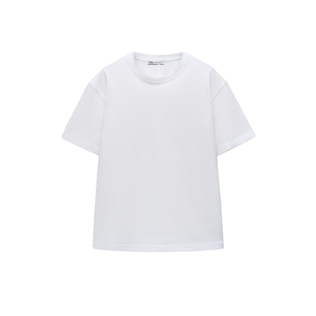 Moudda ZARA - T-shirt Coton Épais Col Rond - Tunisie 3