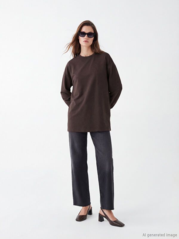 Moudda LC Waikiki - Tunique manches longues en jersey pour Femme - Tunisie 2