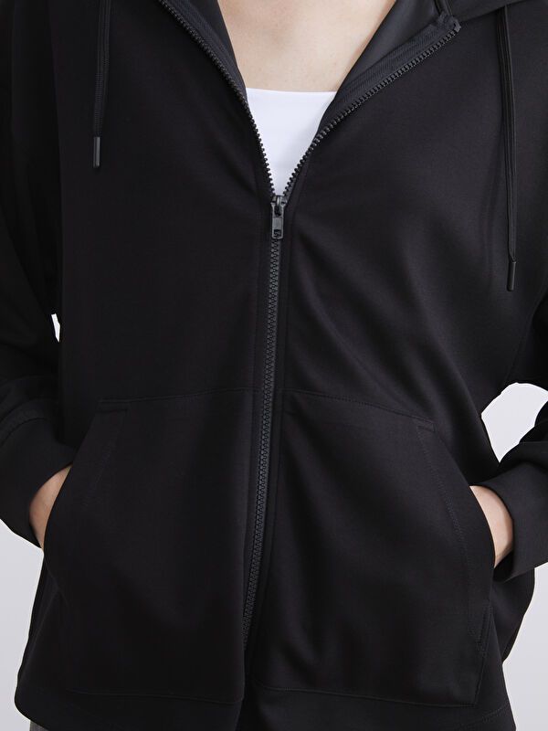 Moudda LC Waikiki - Cardigan en jersey Femme Noir - Tunisie 3