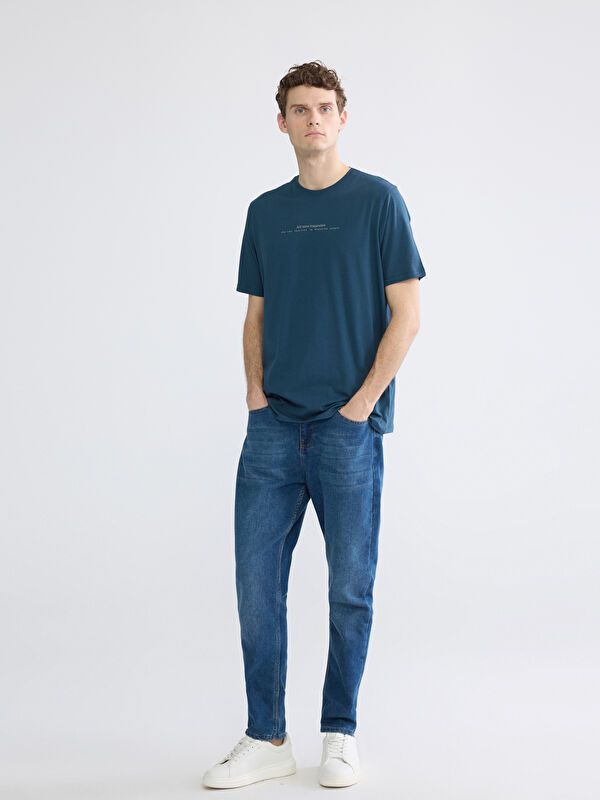 Moudda LC Waikiki - T-shirt imprimé manches courtes en jersey pour Homme - Tunisie 2