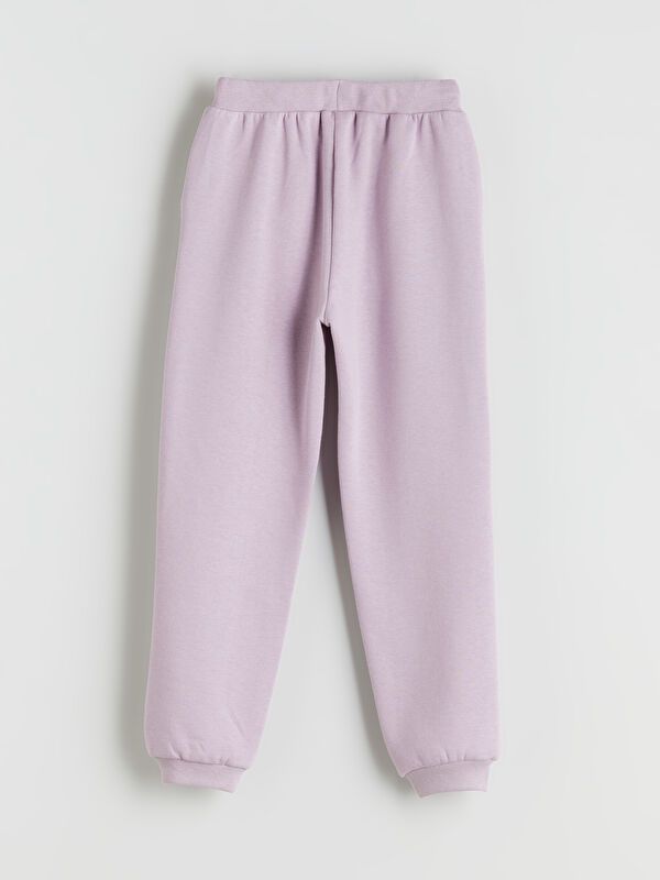 Moudda LC Waikiki - Bas jogging jersey basique Fille Lilas - Tunisie 4