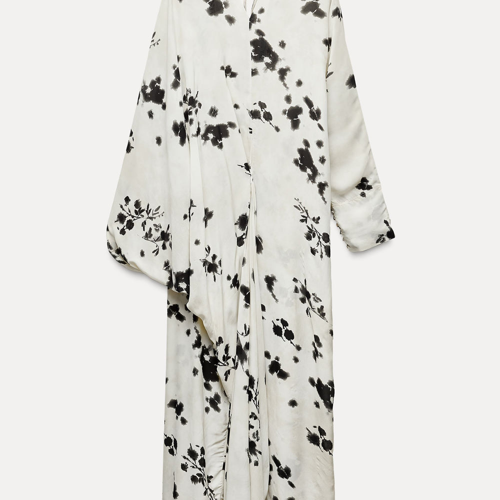 Moudda ZARA - Robe mi-longue imprimée manches longues - Tunisie 2