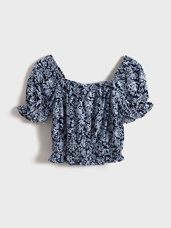 Moudda LC Waikiki - Chemisier (blouse) manches courtes en tissu pour Fille - Tunisie 2