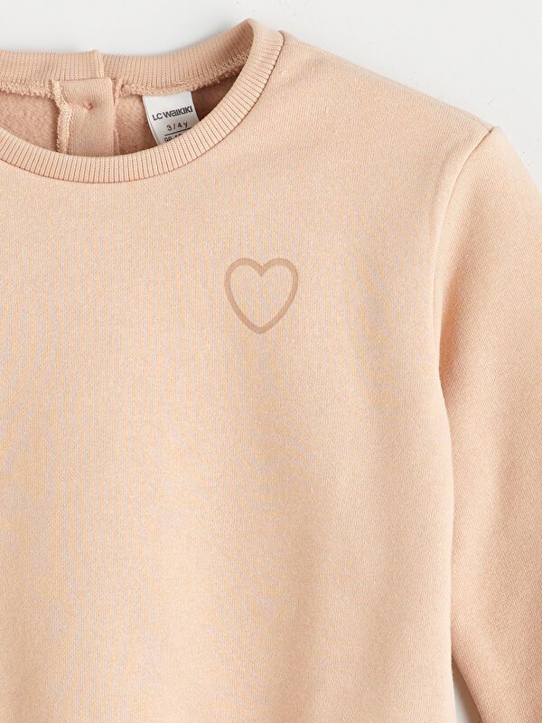 Moudda LC Waikiki - Sweatshirt en jersey Fille Beige - Tunisie 2