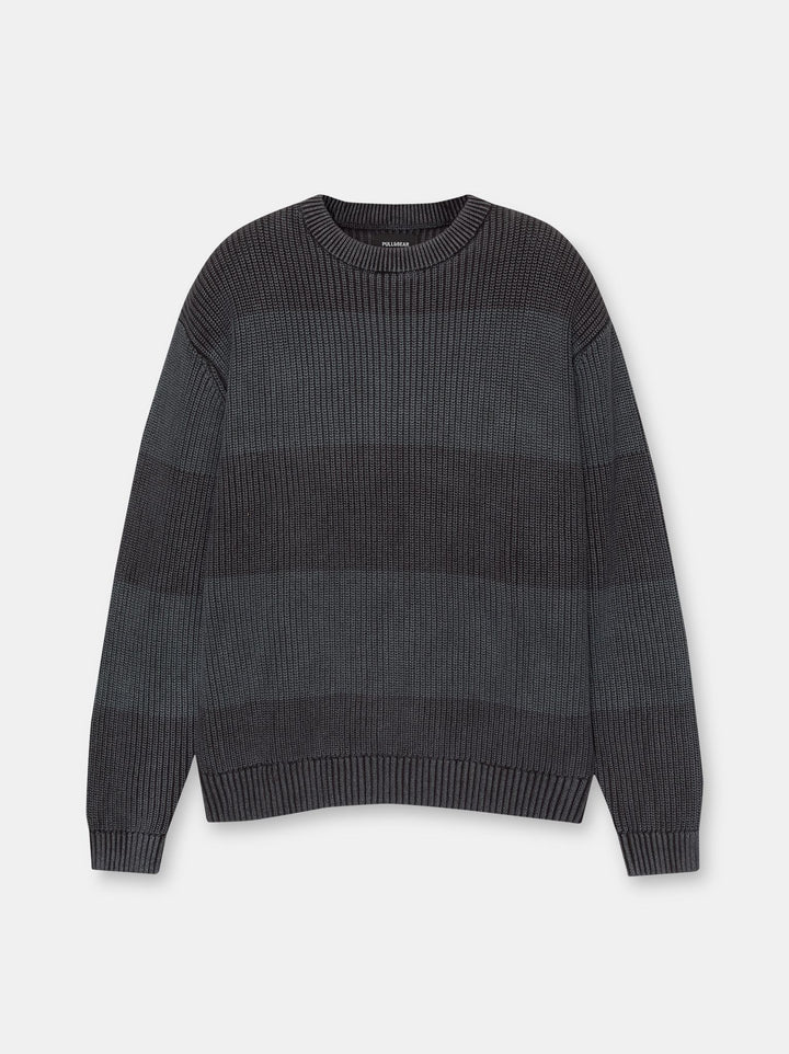 Moudda PULL & BEAR - Pull Manches Longues Acid Rayures - Tunisie 1