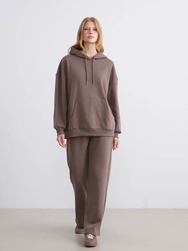 Moudda LC Waikiki - Sweatshirt en jersey Femme Brun - Tunisie 2