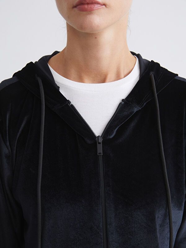 Moudda LC Waikiki - Cardigan jersey Femme Noir - Tunisie 3