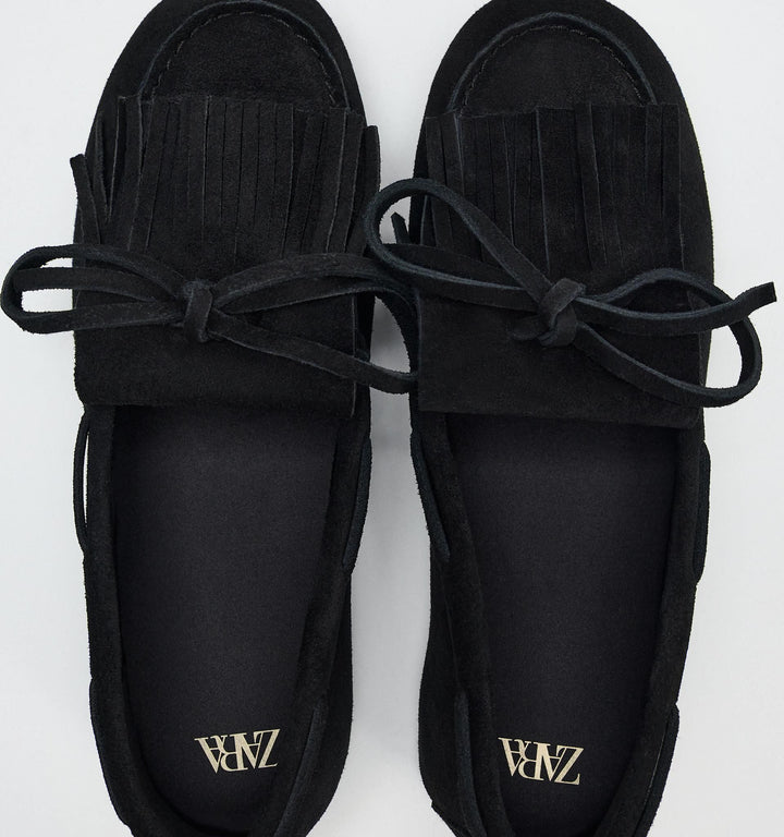 Moudda ZARA - Mocassin daim franges - Tunisie 2