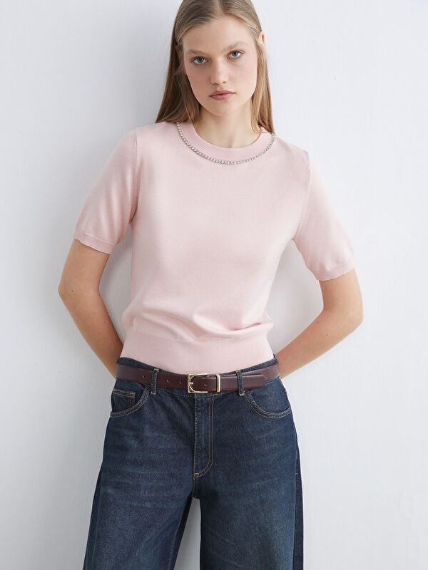 Moudda LC Waikiki - Pull manches courtes en tricot - Tunisie 1